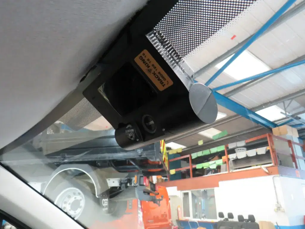 White Vauxhall Combo.