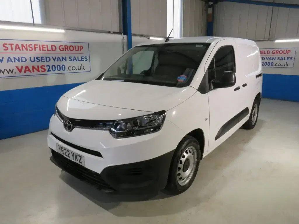 White Toyota Proace City Active.