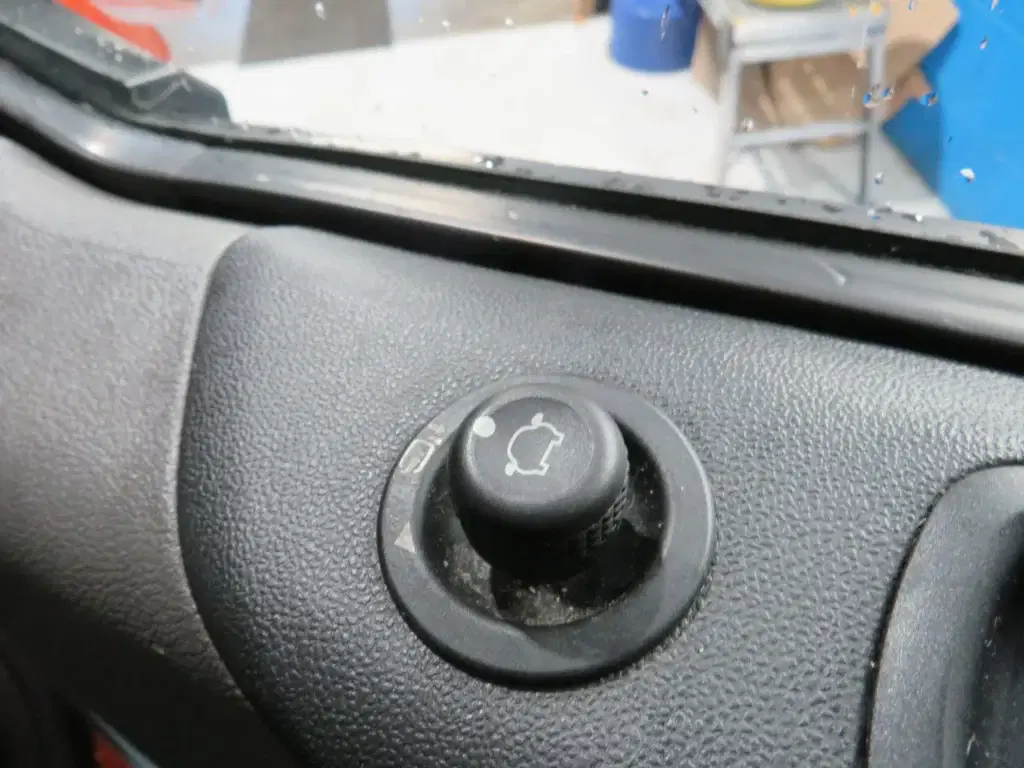 Orange golden Ford Transit Custom.